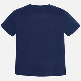 Mayoral 1013 Beyaz Kısa Kol Yazlık Erkek Bebek T-shirt