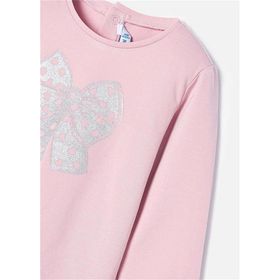 Mayoral 116 Pembe Kız Bebek Uzun Kol Tişört