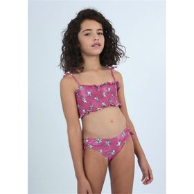 Mayoral 6754 Fuşya Kız Çocuk Bikini Takımı