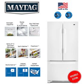 Maytag 5GFF25PRYW Inox Buzdolabı
