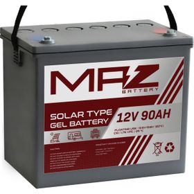 Maz VRLA 12 V 90 Amper Solar Jel Akü
