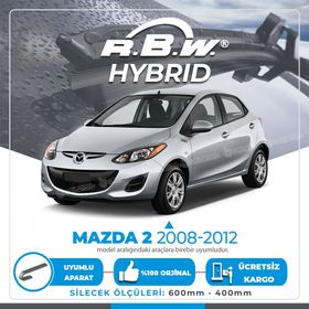 Mazda 2 2008-2012 Silecek Takımı