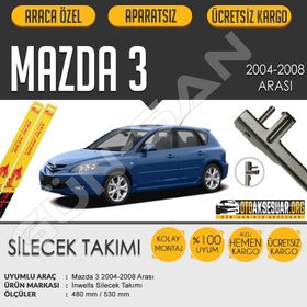 Mazda 3 2004-2008 Muz Silecek Takımı