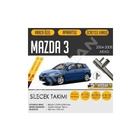 Mazda 3 2004-2008 Muz Silecek Takımı