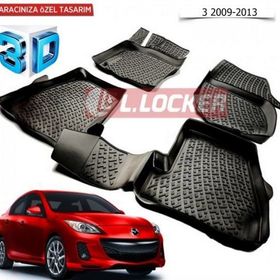 Mazda 3 2009-2013 3D Havuzlu Paspas