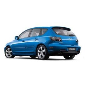 Mazda 3 HB 2003-2009 Paslanmaz Çelik 4 Parça Krom Cam Çıtası