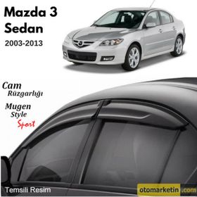 Mazda 3 Sedan 2003-2013 Mügen Cam Rüzgarlığı