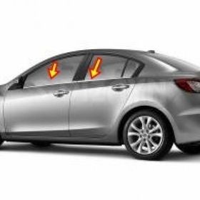 Mazda 3 Sedan 2009 Üzeri 4 Parça Krom Cam Çıtası