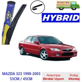 Mazda 323 RBW Hybrid 1998-2003 Silecek Takımı