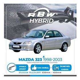 Mazda 323 RBW Hybrid 1998-2003 Silecek Takımı