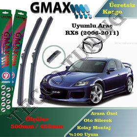 Mazda Rx8 2006-2011 Silecek Takımı