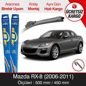 Mazda Rx8 2006-2011 Silecek Takımı