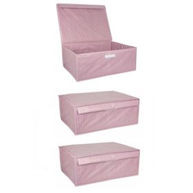 Mbois 19x40x50 cm 5 Adet Baza Altı Boy Çok Amaçlı Düzenleyici Kutu Organizer Cırt Cırtlı Hurç