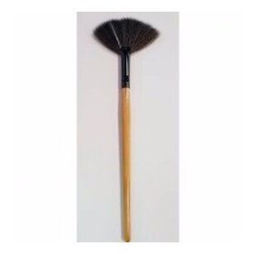 Mbois 576B Ahşap Yelpaze Highlighter Fırçası