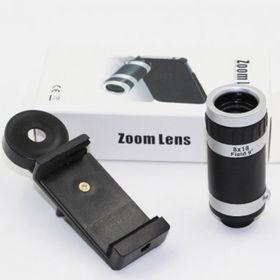 Mbois 8x18 Zoom Teleskop Telefon Kamera Lensi Mini El Dürbünü