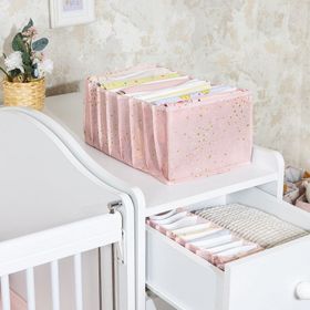 Mbois Baby 04089 Pembe Large Akordiyon Organizer Çekmece Düzenleyici