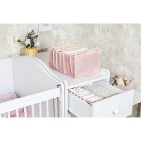 Mbois Baby 04089 Pembe Large Akordiyon Organizer Çekmece Düzenleyici