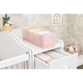 Mbois Baby 04096 Pembe Medium Akordiyon Organizer Çekmece Düzenleyici