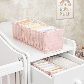 Mbois Baby 04096 Pembe Medium Akordiyon Organizer Çekmece Düzenleyici