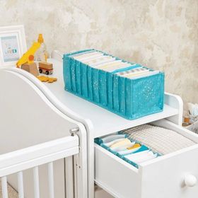 Mbois Baby 04096 Yeşil Medium Akordiyon Organizer Çekmece Düzenleyici
