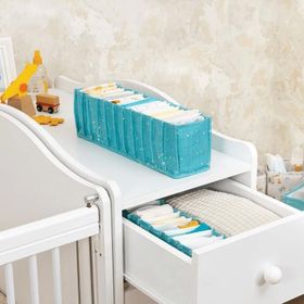 Mbois Baby 04102 Yeşil Small Akordiyon Organizer Çekmece Düzenleyici