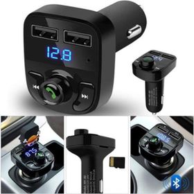 Mbois Car X8 Araç İçi Fm Transmitter Bluetooth Usb Mp3 Sd Kart Kiti