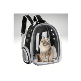 Mbois Şeffaf Astronot Kapsül Kedi Köpek Seyahat Yolculuk Fermuarlı Hava Alan Taşınabilir Sırt Çantası