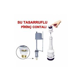 Mbois Su Tasarruflu Klozet Sifon Basmalı Rezervuar İç Takım
