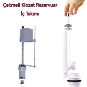 Mbois Su Tasarruflu Seramik Klozet Sifon Çekmeli Rezervuar İç Takım