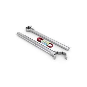 Mbois Tks-06 Alüminyum Paslanmaz Küpeşte Çamaşır Askılığı