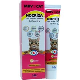 Mbv 50 gr Nocriza Taurin ve Vitamin Peynirli Kedi Macunu