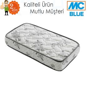 Mc Blue Jakarlı Lüx Soft Ortopedik Yaylı 120x200 cm Yatak
