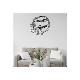 M&C Concept Siyah Sweet Home Metal Duvar Panosu