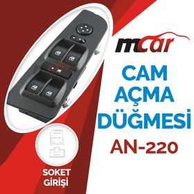 Mcar Ayna Ayarlı Dörtlü Fiat Linea Cam Açma Kapama Düğmesi