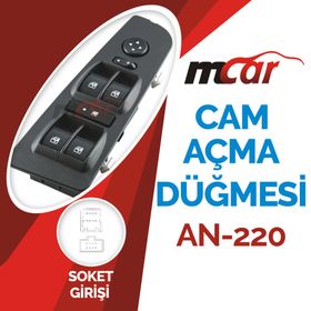 Mcar Ayna Ayarlı Dörtlü Fiat Linea Cam Açma Kapama Düğmesi