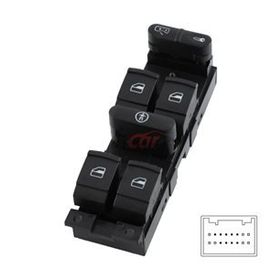 Mcar Dörtlü 9 Pin Sol Golf Iv Bora Passat Toledo Leon Cam Açma Düğmesi