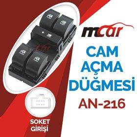 Mcar Dörtlü Fiat Linea Cam Açma Kapama Düğmesi