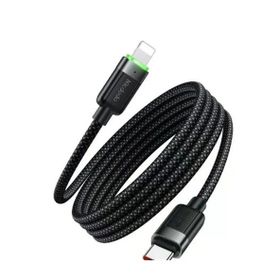 Mcdodo CA-2010 36W 1.2 mt Siyah USB-C to Lightning Manyetik Sarılabilir Kablo