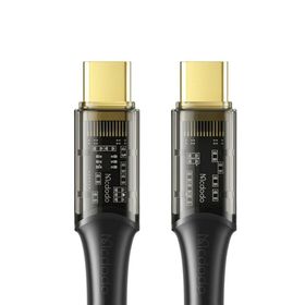 Mcdodo CA-2110 100W 1.2 mt Siyah Type-C to Type-C Veri Aktarım ve Şarj Kablosu