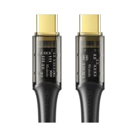 Mcdodo CA-2110 100W 1.2 mt Siyah Type-C to Type-C Veri Aktarım ve Şarj Kablosu
