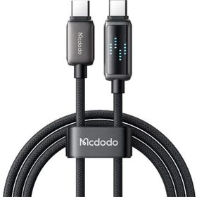 Mcdodo CA-2630 36W 1.2 mt Siyah USB-C to Lightning Şarj Hız Göstergeli Şarj ve Data Kablosu