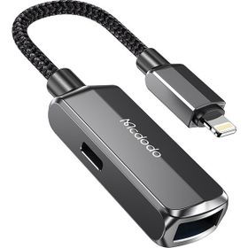 Mcdodo CA-2690 2 in 1 To USB-A 3.0 Lightning Şarj Desteği