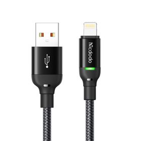 Mcdodo CA-2700 1.2 m Siyah iPhone Lightning Şarj ve Data Kablosu