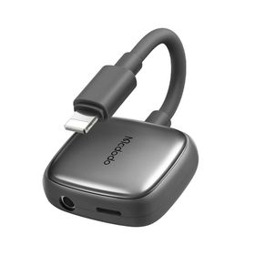 Mcdodo CA-2740 Gri Lightning to Lightning Dijital Audio Adaptör