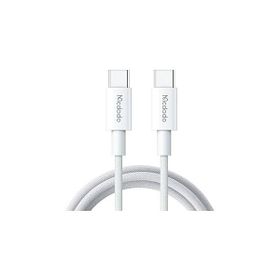Mcdodo CA-2770 60 W USB-C to USB-C Beyaz 1.2 m Şarj ve Data Kablosu