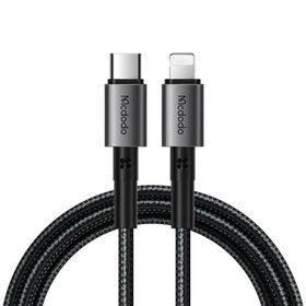 Mcdodo CA-2850 36 W PD Type-C to Lightning 1.2 m Siyah Hızlı Şarj ve Data Kablosu