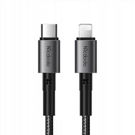 Mcdodo CA-2851 36 W PD Type-C to Lightning Hızlı 1.8 m Siyah Şarj ve Data Kablosu