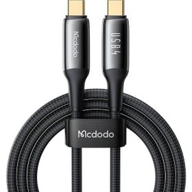 Mcdodo CA-2990 240 W USB 4.0 Type-C to Type-C Siyah 1.2 m Şarj Kablosu