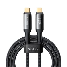 Mcdodo CA-2990 240 W USB 4.0 Type-C to Type-C Siyah 1.2 m Şarj Kablosu
