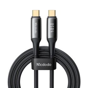 Mcdodo CA-2990 240 W USB 4.0 Type-C to Type-C Siyah 1.2 m Şarj Kablosu